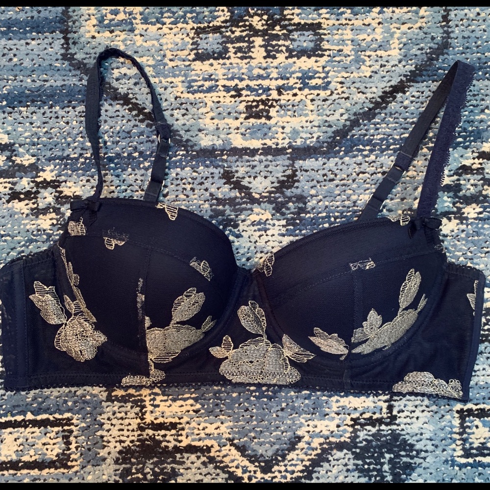 Aerie Holly bra with floral details